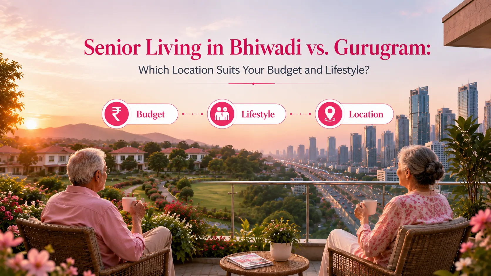 Senior Living in Bhiwadi vs. Gurugram: Which Location Suits Your Budget and Lifestyle?